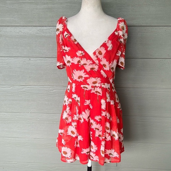 Urban Outfitters “Lula” Floral Romper - Picture 1 of 12